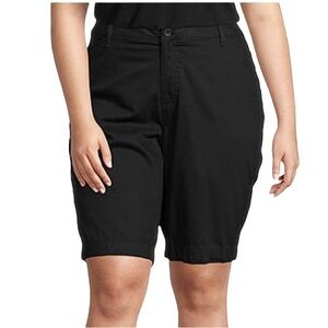 🌸NWT ST JOHNS BAY Womens Stretch Bermuda Short - size 24W